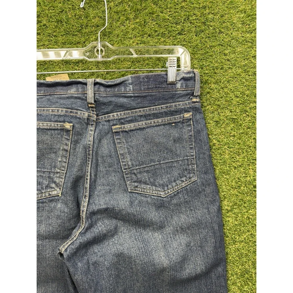 Abercrombie & Fitch Jeans Mens 32x32 Button Fly Dark Vintage Wash 1892 Tkcm31